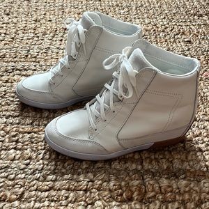 Sorel Women's Out 'N About Wedge Boots in Sea Salt